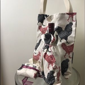 Grocery shopping reusable bag gift set